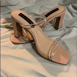 Steve by Steve Madden Nude Heels
